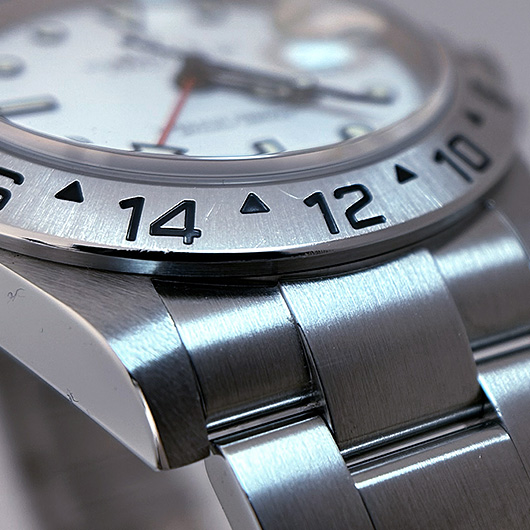 ロレックス エクスプローラーⅡ 16570 ホワイト 中古 サブカット 4枚目