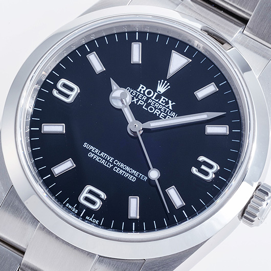 ロレックス エクスプローラーⅠ 114270 ブラック 中古 サブカット 1枚目
