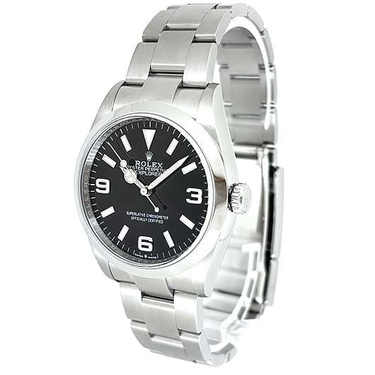 ロレックス エクスプローラー36 124270 ブラック 中古 サブカット 1枚目