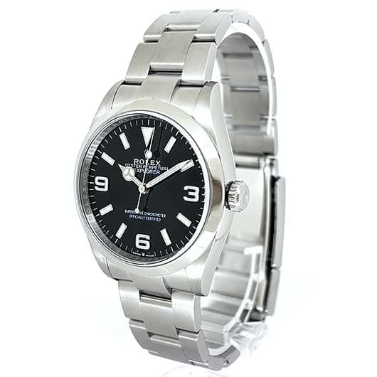 ロレックス エクスプローラー36 124270 ブラック 中古 サブカット 1枚目