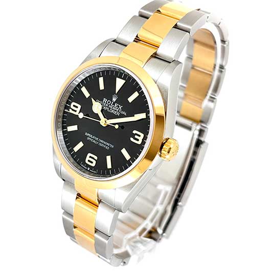 ロレックス エクスプローラーⅠ 124273 ブラック 中古 サブカット 1枚目