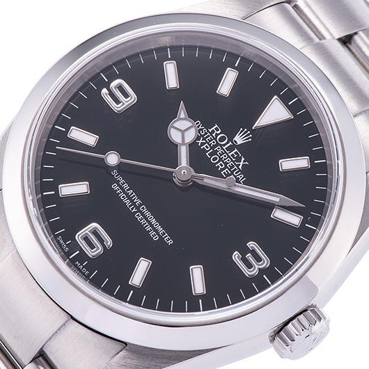 ロレックス エクスプローラーⅠ 114270 ブラック 中古 サブカット 1枚目