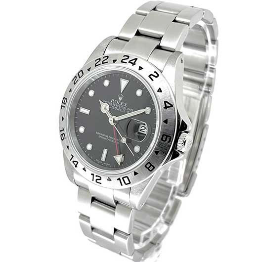 ロレックス エクスプローラーⅡ 16570 ブラック 中古 サブカット 1枚目