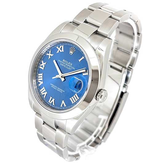 ロレックス デイトジャスト41 126300 ブルー 中古 サブカット 1枚目