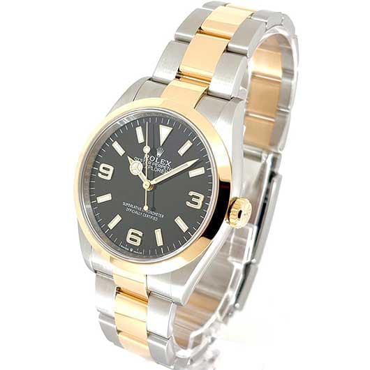 ロレックス エクスプローラーⅠ 124273 ブラック 中古 サブカット 1枚目