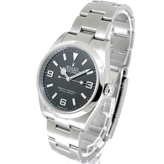 ロレックス エクスプローラー 36 124270 ブラック 中古 サブカット 1枚目