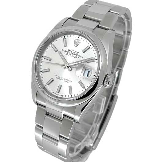 ロレックス デイトジャスト36 126200 シルバー 中古 サブカット 1枚目