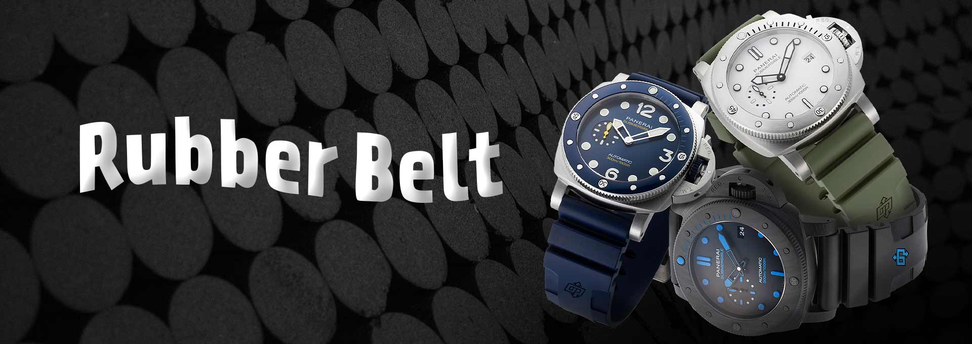 今月の特集は【Rubber Belt Model】