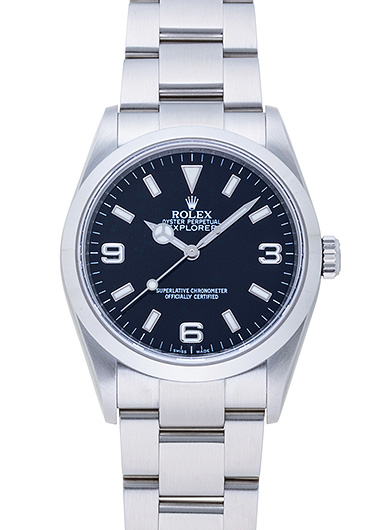 ロレックス エクスプローラーⅠ 114270 ブラック 中古