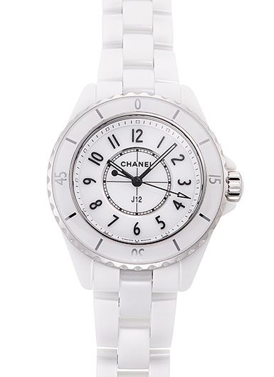 シャネル J12 H5698 ホワイト 中古