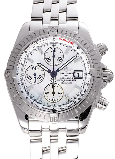 ブライトリング クロノマット エボリューション A156A69PA ホワイト 中古