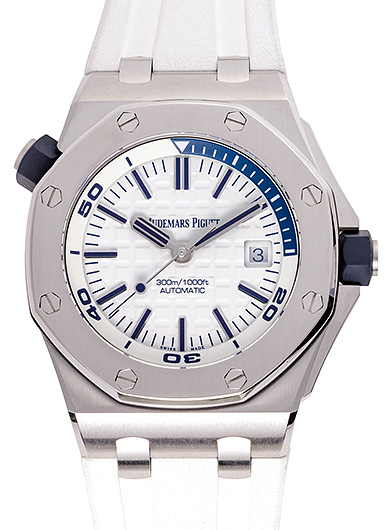 オーデマ・ピゲ ロイヤルオーク オフショア ダイバー 15710ST.OO.A010CA.01 ホワイト 中古