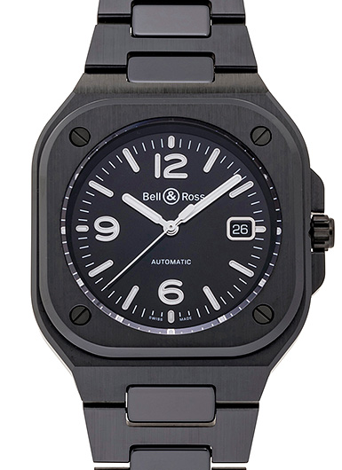 ベル&ロス BR05 ブラックセラミック BR05A-BL-CE/SCE ブラック 新品