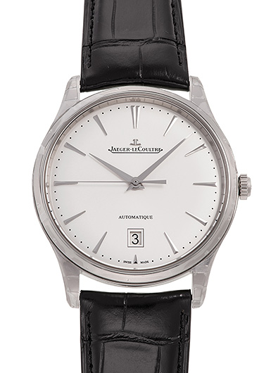 ジャガー・ルクルト マスター ウルトラスリム デイト Q1238421 シルバー 新品