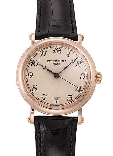 パテックフィリップ カラトラバ オフィサー 5053R-001 アイボリー 中古