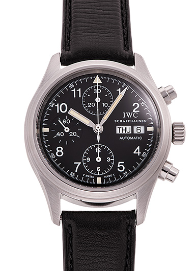 IWC フリーガー クロノグラフ IW370603 ブラック 中古