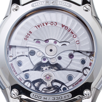 オメガ デ・ヴィル コーアクシャル アワービジョン 431.33.41.21.03.001 ブルー 新品 サブカット 3枚目