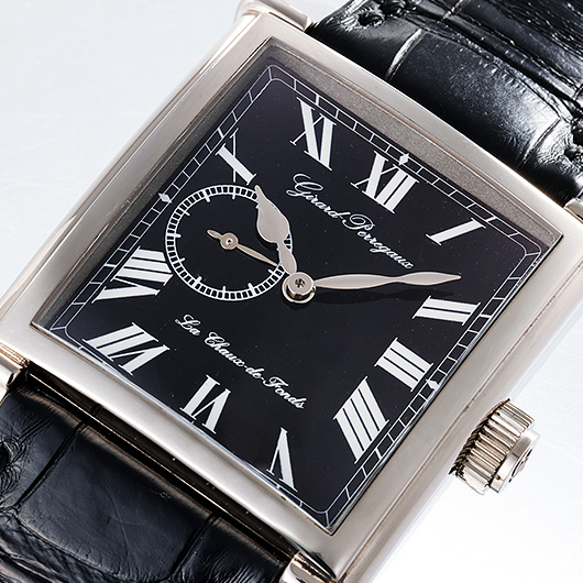 ジラールペルゴ ヴィンテージ1945 フランソワペルゴ2 25830-53-684S-0 ブラック 中古 サブカット 1枚目