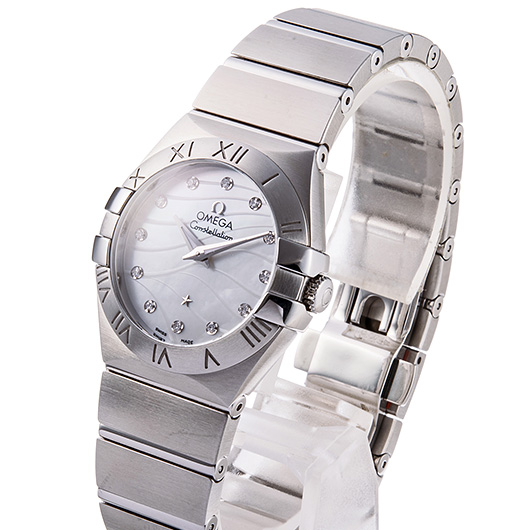 オメガ コンステレーション プリュム 123.10.27.60.55.003 ホワイト 新品 サブカット 1枚目