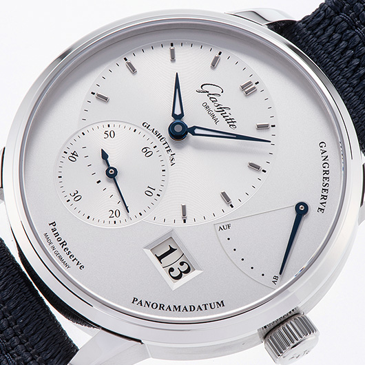 グラスヒュッテオリジナル パノリザーブ 1-65-01-22-12-64 シルバー 新品 サブカット 1枚目