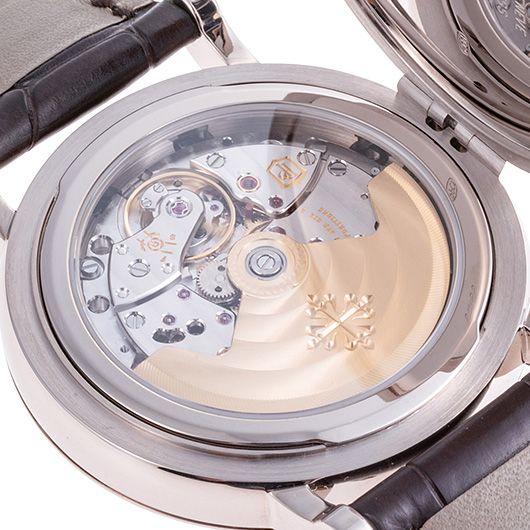 パテックフィリップ グランド コンプリケーション 永久カレンダー 5159G-001 シルバー 中古 サブカット 5枚目