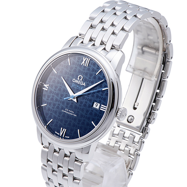 オメガ デ・ヴィル プレステージ コーアクシャル オービス 424.10.40.20.03.003 ブルー 新品 サブカット 1枚目