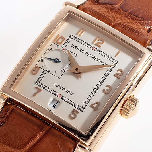 ジラールペルゴ ヴィンテージ1945 25960.0.52.1151 シルバー 中古 サブカット 1枚目