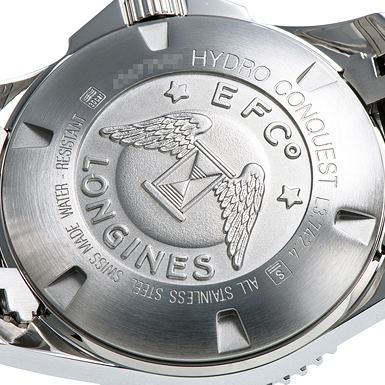 ロンジン ハイドロ コンクエスト L3.742.4.56.6 ブラック 新品 サブカット 3枚目