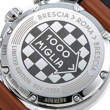 ショパール ミッレミリア クロノグラフ  2019 レース エディション 168571-3004 グレー/ブラック 新品 サブカット 3枚目