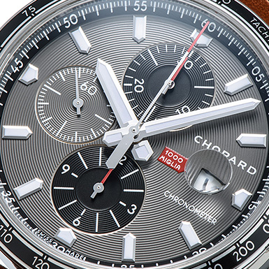 ショパール ミッレミリア クロノグラフ  2019 レース エディション 168571-3004 グレー/ブラック 新品 サブカット 4枚目