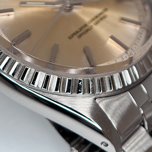 ロレックス デイトジャスト 1603 シルバー アンティーク サブカット 5枚目