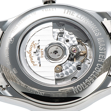 ロンジン マスターコレクション ムーンフェイズ L2.919.4.51.6 ブラック 新品 サブカット 3枚目