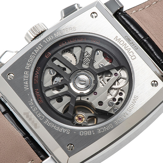 タグ・ホイヤー モナコ キャリバー ホイヤー02 CBL2113.FC6177 ブラック/シルバー 新品 サブカット 3枚目