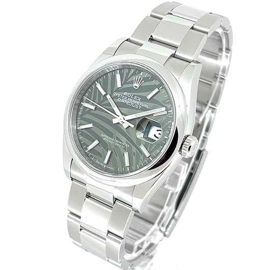 ロレックス デイトジャスト36 126200 グリーン 中古 サブカット 1枚目