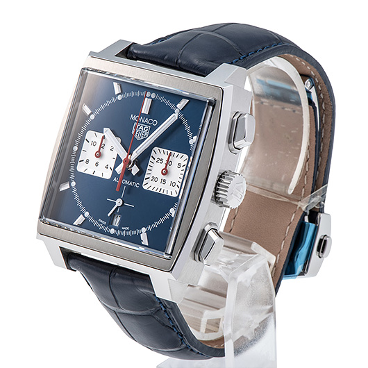 タグ・ホイヤー モナコ キャリバー ホイヤー02 CBL2111.FC6453 ブルー/シルバー 新品 サブカット 1枚目