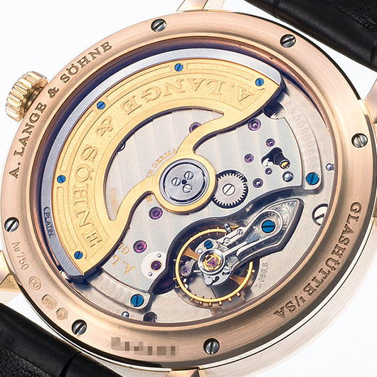 ランゲ＆ゾーネ サクソニア アウトサイズ デイト 381.031 ブラック 中古 サブカット 3枚目