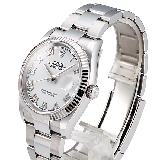 ロレックス デイトジャスト 126234 ホワイト 新品 サブカット 1枚目