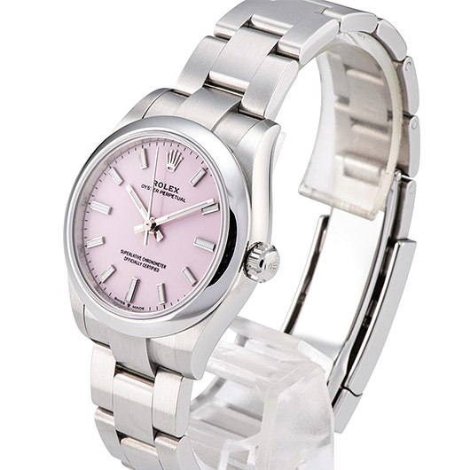 ロレックス オイスター パーペチュアル 31 277200 キャンディピンク 新品 サブカット 1枚目