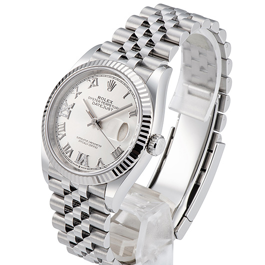ロレックス デイトジャスト 126234G シルバー 新品 サブカット 1枚目