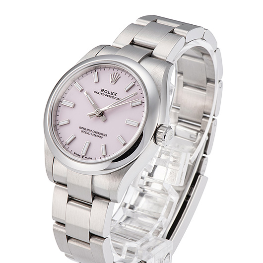 ロレックス オイスター パーペチュアル 31 277200 キャンディピンク 新品 サブカット 1枚目