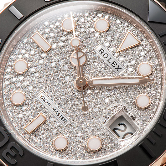 ロレックス ヨットマスター 268655 ブラック 新品 サブカット 3枚目