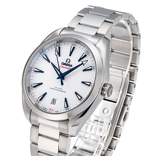 オメガ シーマスター アクアテラ 150m コーアクシャル マスタークロノメーター 北京2022 522.10.41.21.04.001 ホワイト 新品 サブカット 1枚目