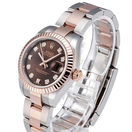 ロレックス デイトジャスト 28 279171G ブラウン（チョコ） 新品未使用 サブカット 1枚目