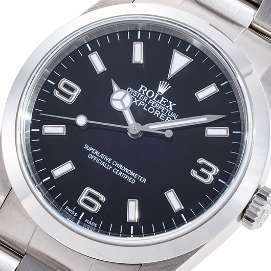 ロレックス エクスプローラー 14270 ブラック 中古 サブカット 1枚目