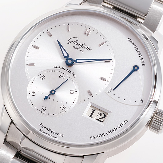 グラスヒュッテオリジナル パノリザーブ 1-65-01-22-12-71 シルバー 新品 サブカット 1枚目
