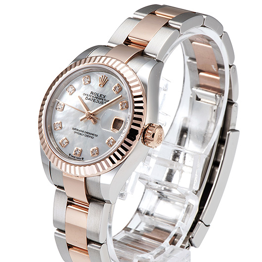ロレックス デイトジャスト 28 279171NG ホワイト 新品未使用 サブカット 1枚目