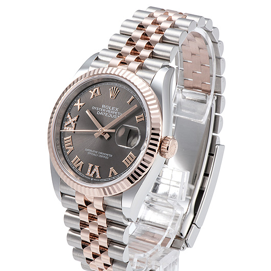 ロレックス デイトジャスト36 126231 グレー 新品 サブカット 1枚目