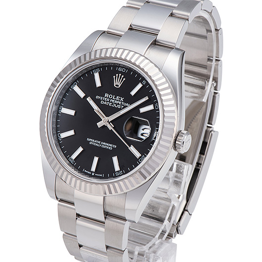 ロレックス デイトジャスト41 126334 ブラック 新品未使用 サブカット 1枚目