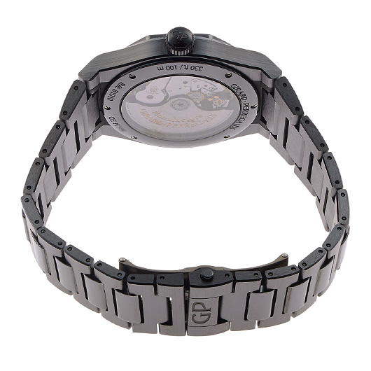 ジラールペルゴ ロレアート 81010-32-631-32A ブラック 中古 サブカット 2枚目