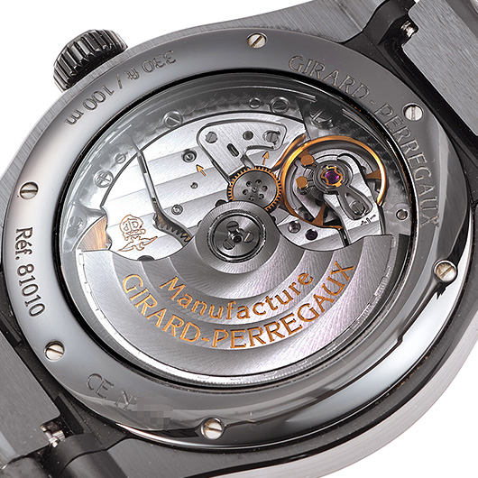 ジラールペルゴ ロレアート 81010-32-631-32A ブラック 中古 サブカット 3枚目